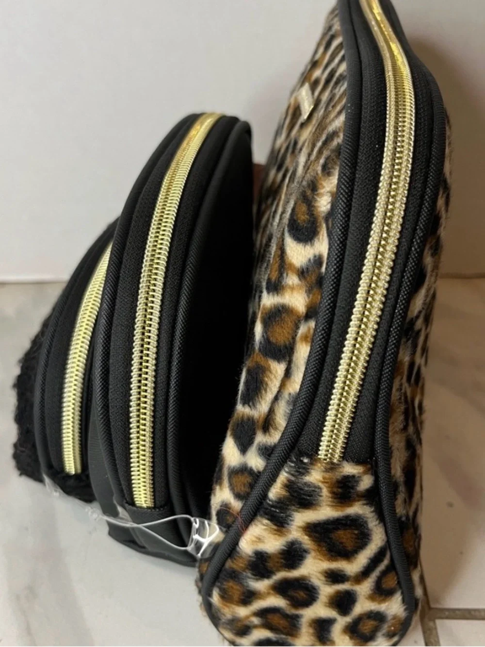 Juicy Couture Leopard, Black & Red Cosmetic Bag Trio *NEW w/ tags - Picture 5 of 8